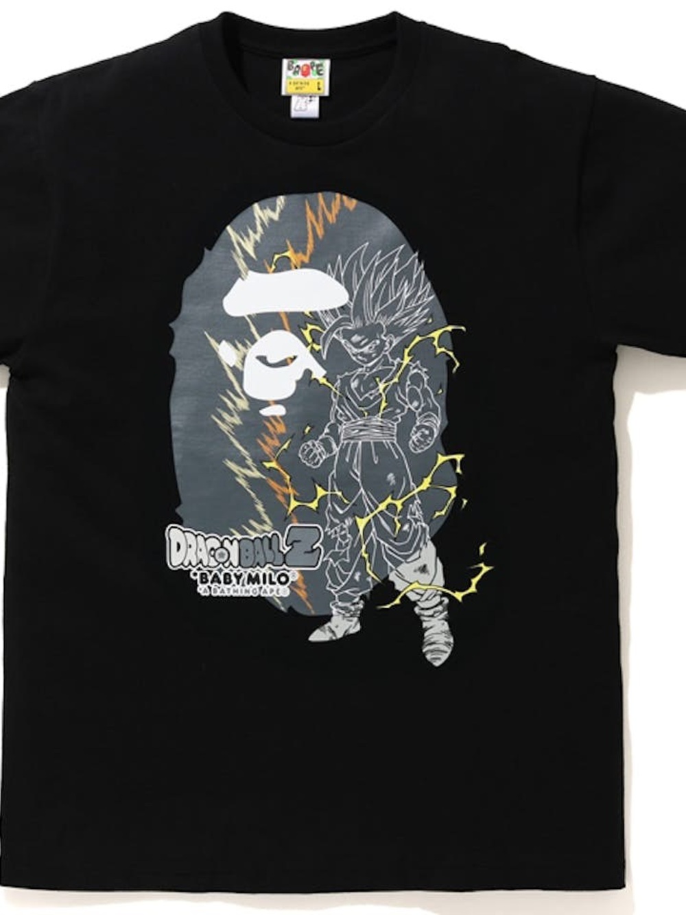Bape x Dragon Ball Z Graphic Tee Gohan super saiyan Print - Men's Shirt